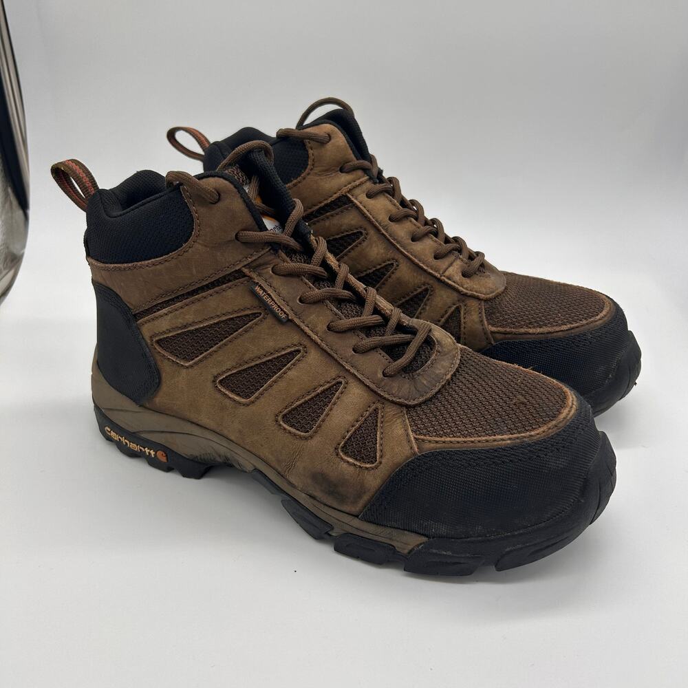 Carhartt Men's Lightweight Waterproof Carbon Nano Toe Work Hiker Boot size 8.5